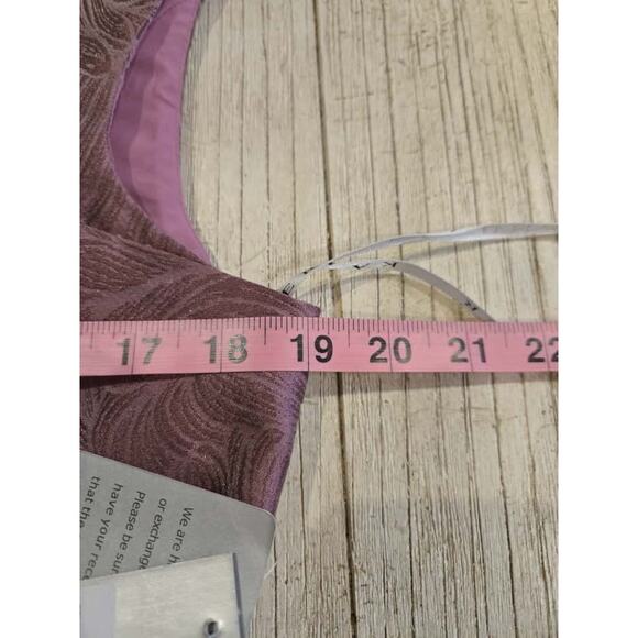 Kay Unger Women's Hazel 14 Multicolor Purple and Blue Walk Thru Jumpsuit - Picture 11 of 11